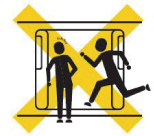For your safety, do not rush onto subway cars